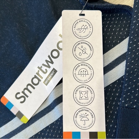 SMARTWOOL | Men's Intraknit Merino Tech 1/4 Zip - Picture 5 of 8